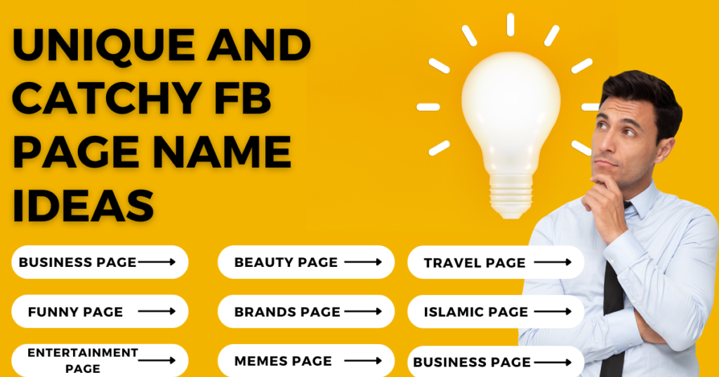 Best Facebook page name Ideas 