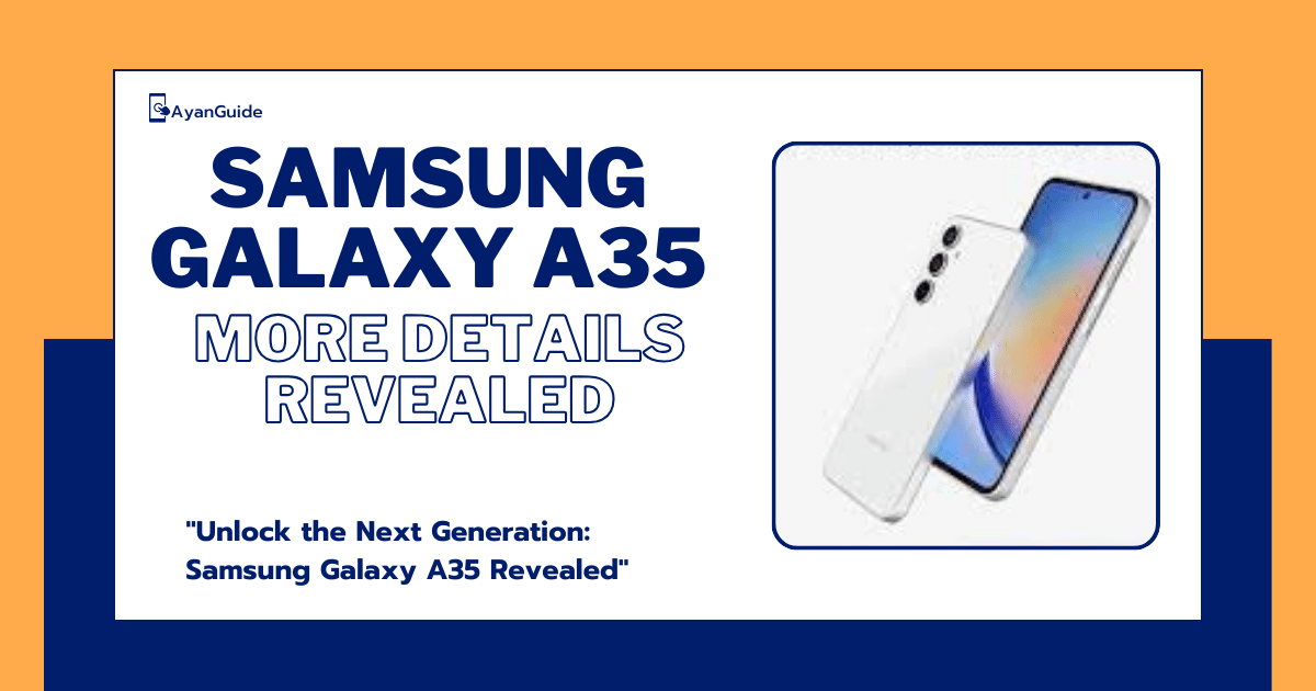 Samsung galaxy A35