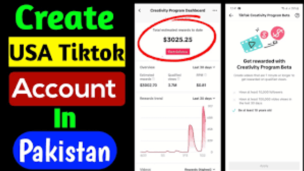 Create a USA TikTok Account in Pakistan