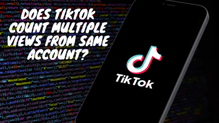 Does TikTok count multiple views from the same person?