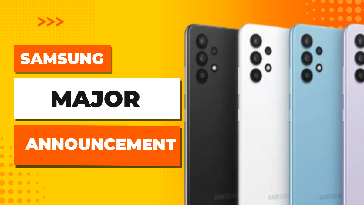 Samsung Major Announcement